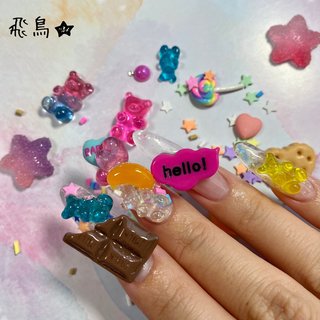 お菓子 ネイルブック