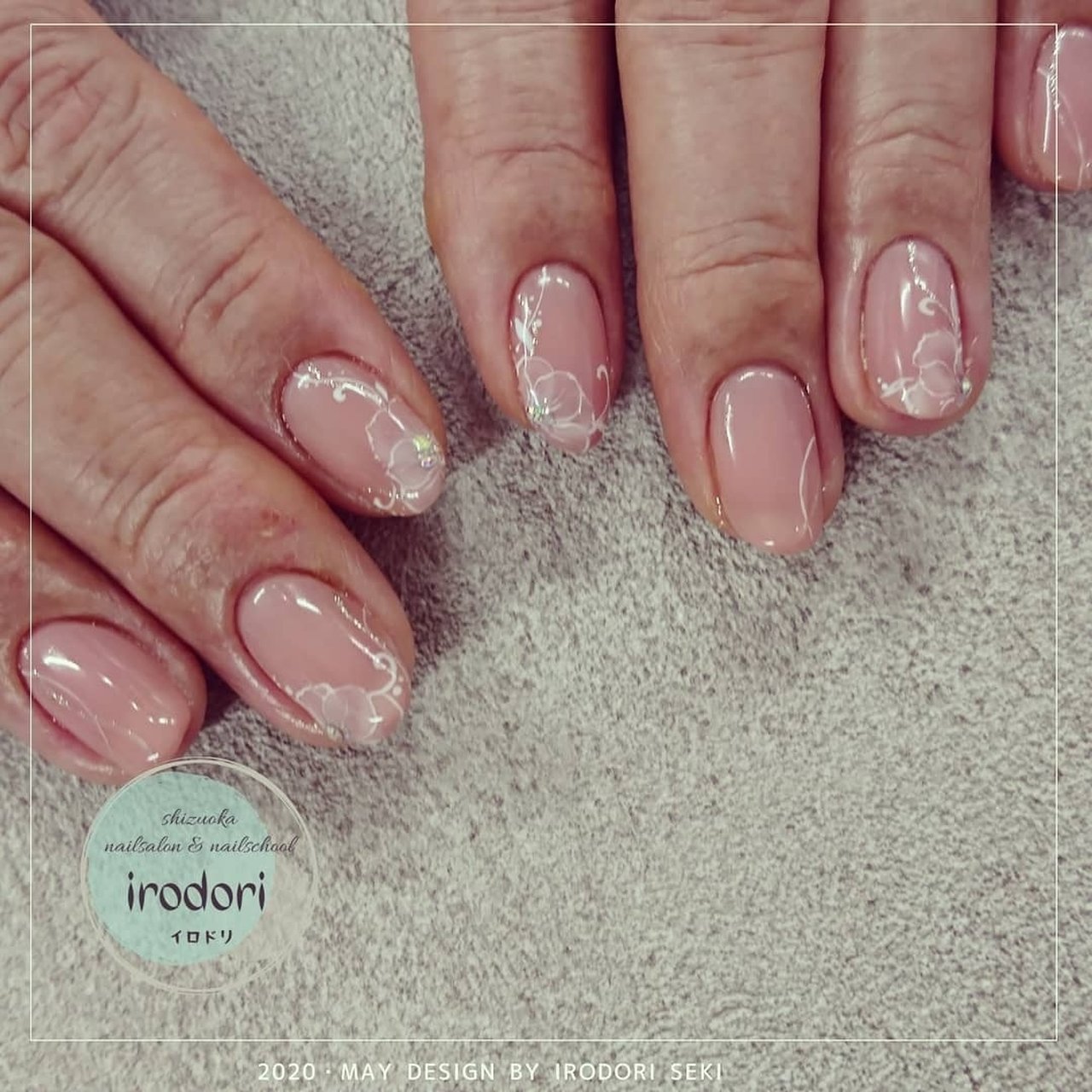 オールシーズン オフィス デート 女子会 ハンド Nailsalon School Irodoriのネイルデザイン No ネイル ブック