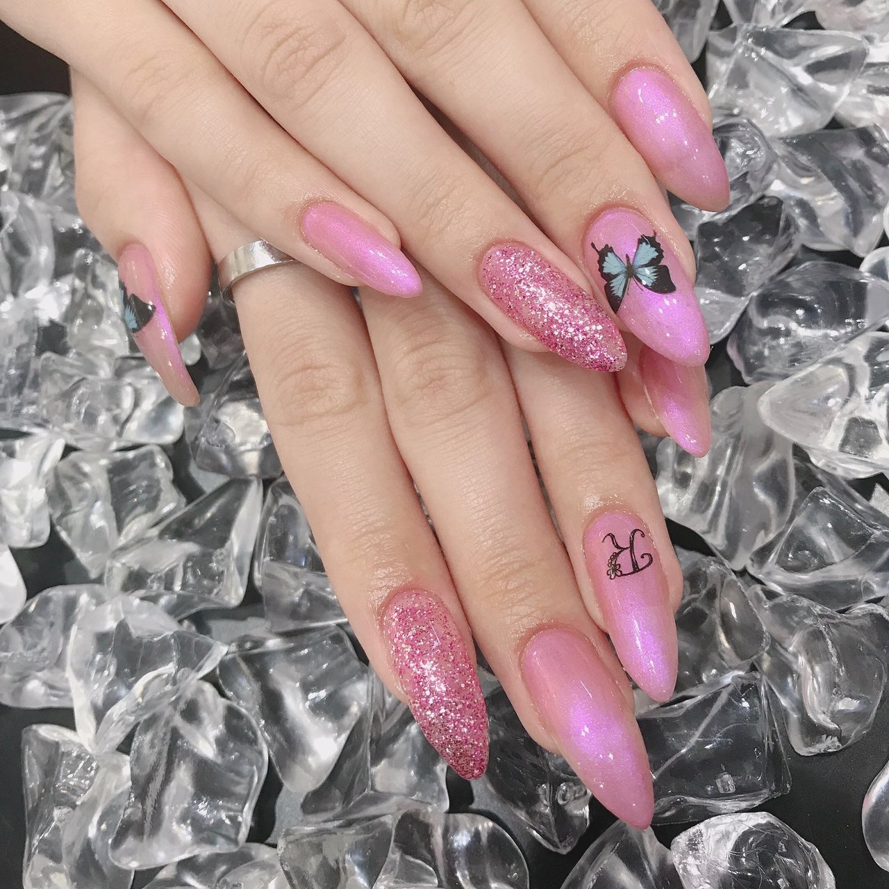 オールシーズン スポーツ パーティー 女子会 ハンド えりなのネイルデザイン No ネイルブック