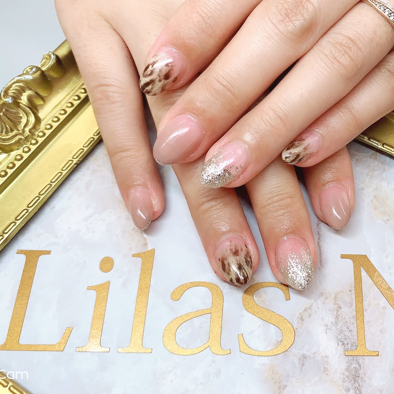 オールシーズン オフィス パーティー 女子会 ハンド Lilas Nailのネイルデザイン No ネイルブック