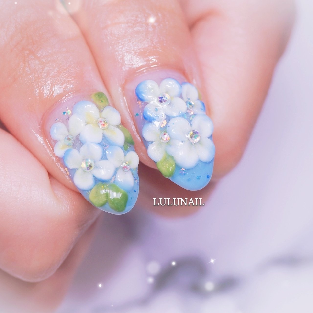 春 夏 梅雨 七夕 ハンド 福岡県春日市駅チカlulunail ルルネイル Natsumiのネイルデザイン No ネイルブック