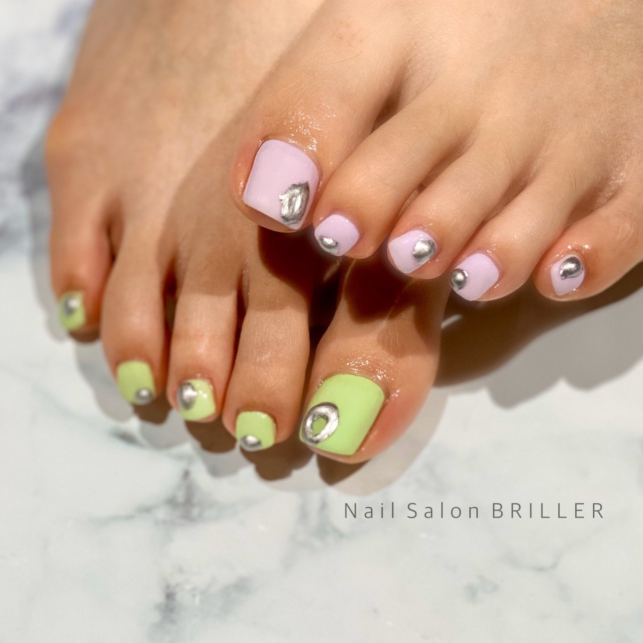 フット Nailsalon Briller18のネイルデザイン No ネイルブック