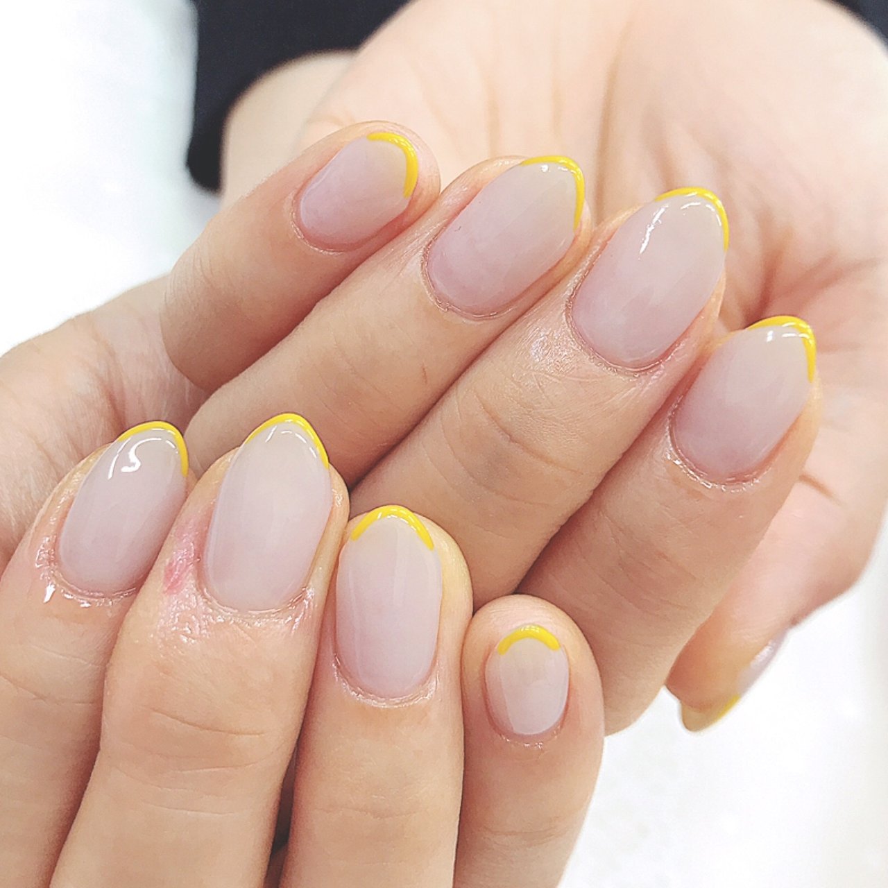 夏 オールシーズン オフィス 女子会 ハンド Nail Salon Purivaのネイルデザイン No ネイルブック