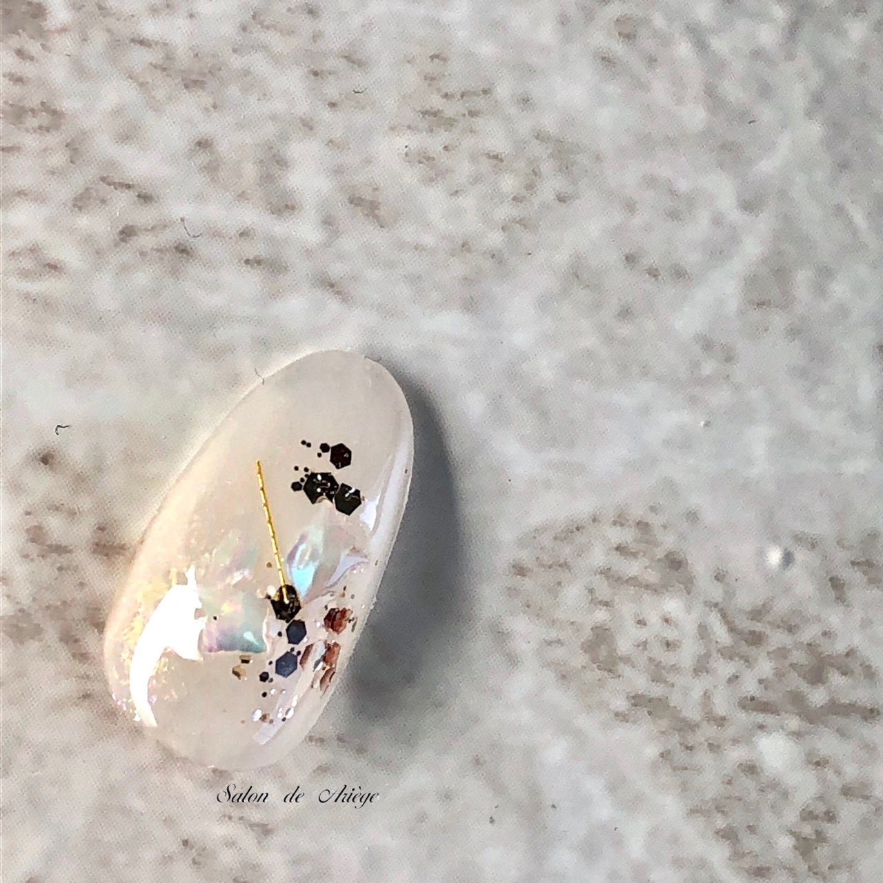 オールシーズン ハンド ワンカラー シェル ニュアンス サロンドアリエージュ門前仲町のネイルデザイン No ネイルブック