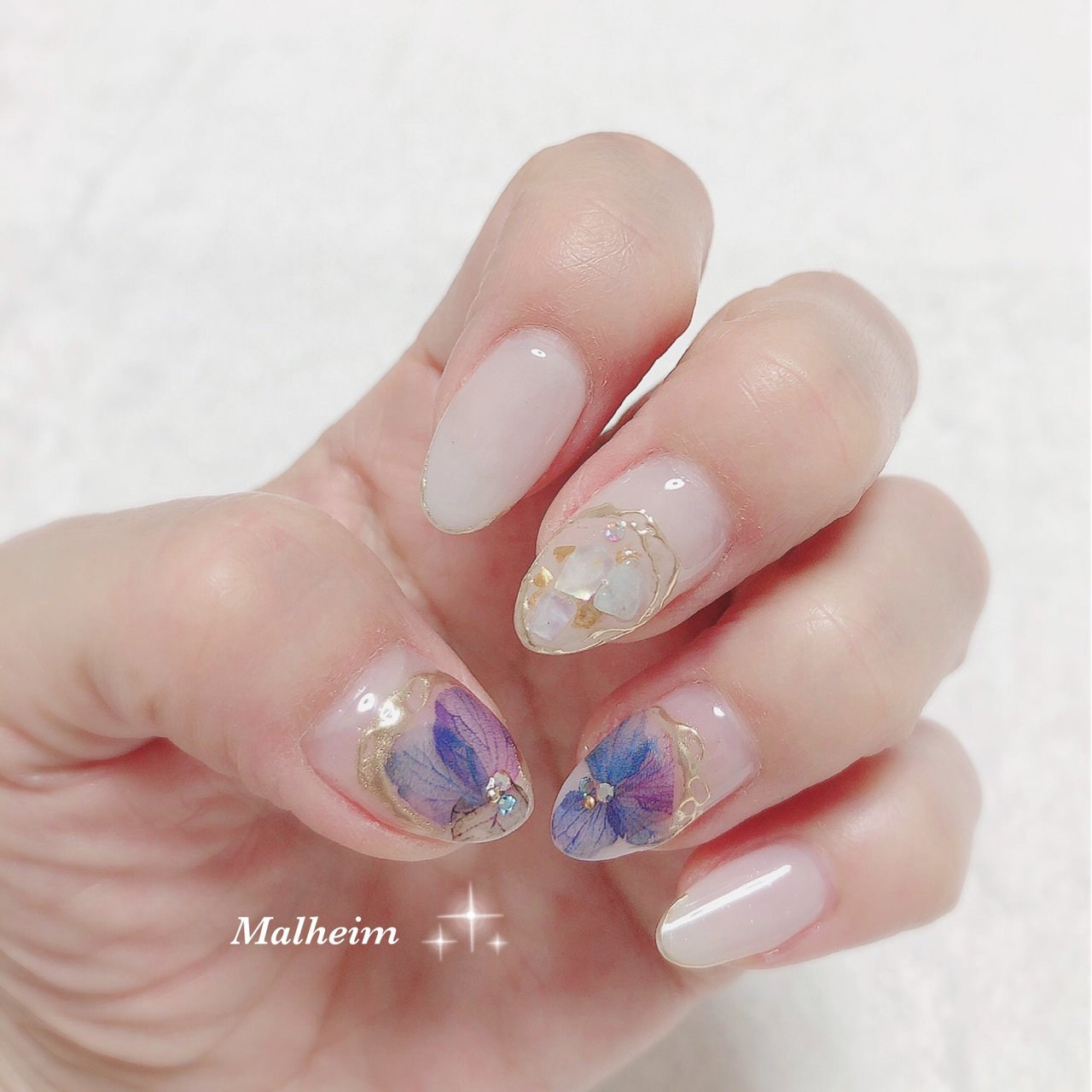 夏 梅雨 デート 女子会 ハンド Nails Malheim メルヘイム のネイルデザイン No ネイルブック