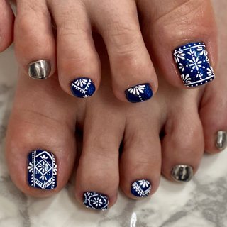 おすすめ順 冬 モロッコタイルネイルのネイルデザイン ネイルブック