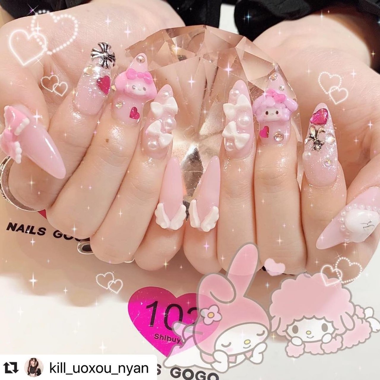 Nailsgogo Shibuya Nailsalonのネイルデザイン No ネイルブック