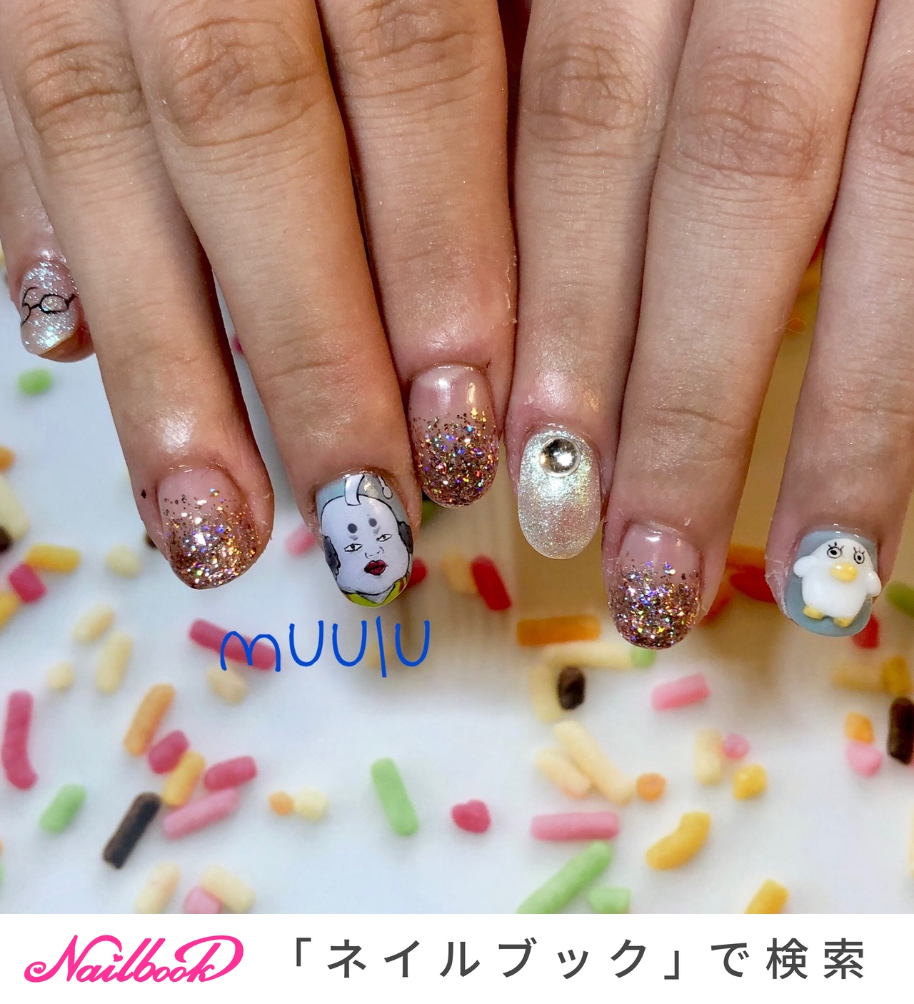 春 夏 オールシーズン ハンド グラデーション Nailsalon Muuluのネイルデザイン No ネイルブック