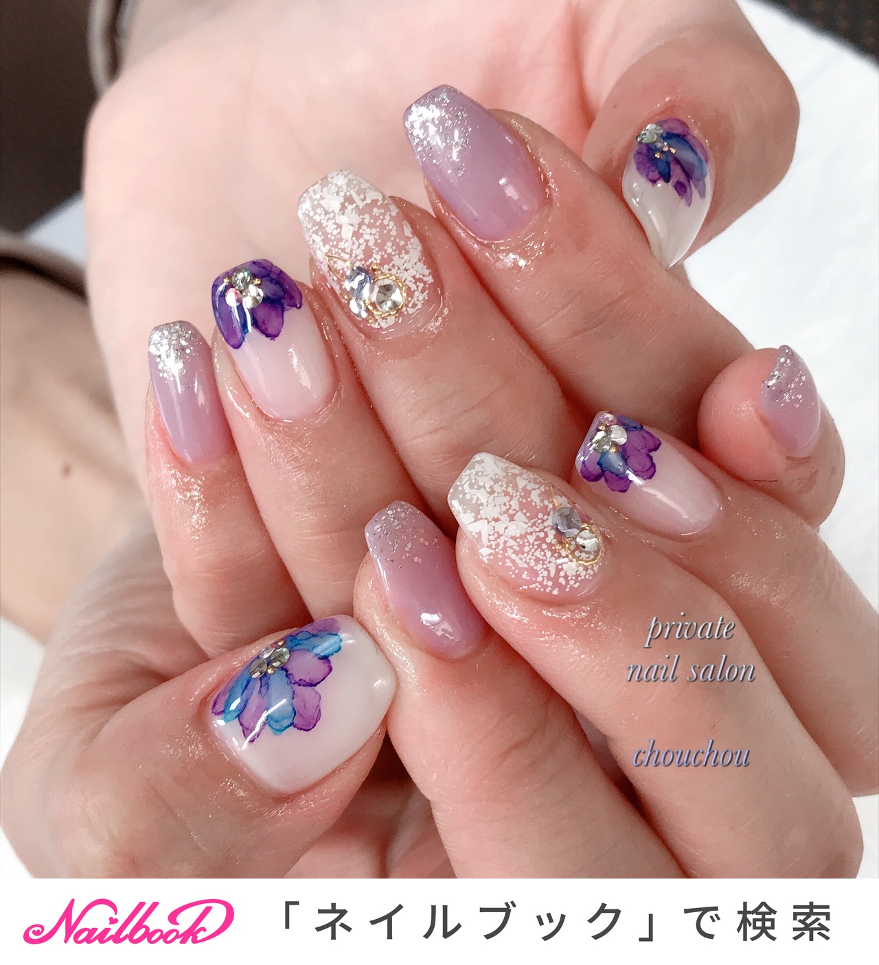 ネイルハンド ハンド/グレー - mnailのネイルデザイン[No.7995461]｜ネイルブック