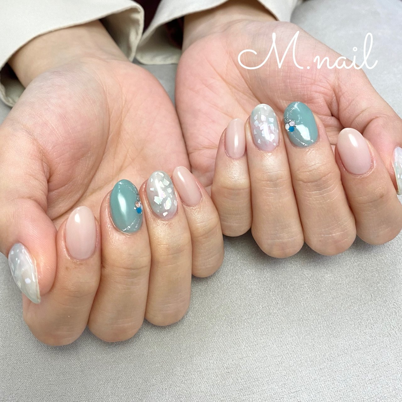 春 夏 海 女子会 ハンド M Nailのネイルデザイン No ネイルブック