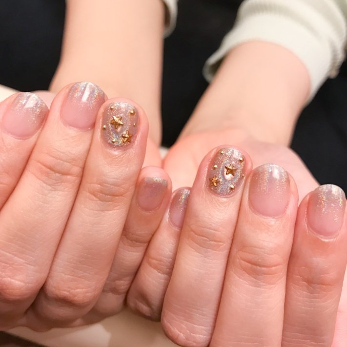 ハンド 星 ユニコーン ジェル お客様 La Feliceのネイルデザイン No ネイルブック