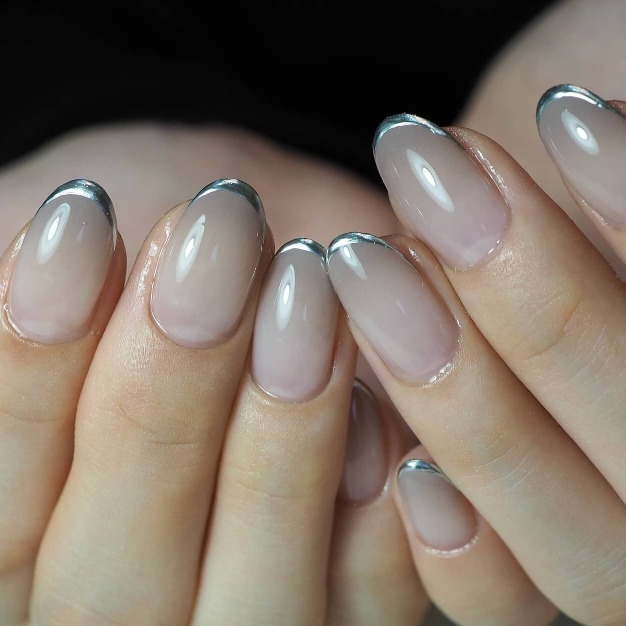 オールシーズン オフィス ハンド フレンチ グラデーション Nail Salon Liberaのネイルデザイン No ネイルブック