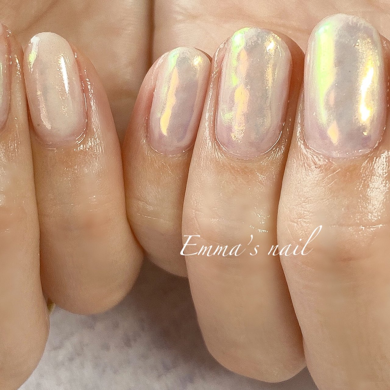 夏 オールシーズン オフィス ブライダル ハンド Emma S Nail エマズネイル のネイルデザイン No ネイルブック