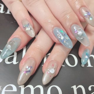 お客様ネイル 
エロ〜くない？このネイル

#スカルプチュアネイル
#クリアブルー #Summerネイル #2020年夏ネイル #エロカワネイル
#すこー！ #エロ写メ撮れました
#埼玉県 #上里町 #サレモネイル #LINEよりご予約承ります #夏 #旅行 #海 #ハンド #ビジュー #ホログラム #ラメ #ワンカラー #シェル #ロング #クリア #ターコイズ #グレージュ #スカルプチュア #お客様 #salemo.nailサレモネイル #ネイルブック