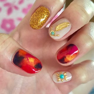 おすすめ順 エスニック柄のネイルデザイン 2ページ目 ネイルブック
