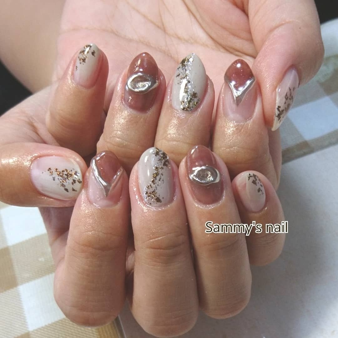 夏 秋 冬 オールシーズン ハンド Sammy S Nailのネイルデザイン No ネイルブック