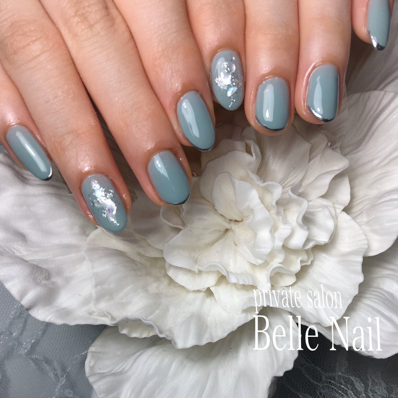 春 夏 オールシーズン ハンド シンプル Belle Nail Akiのネイルデザイン No ネイルブック