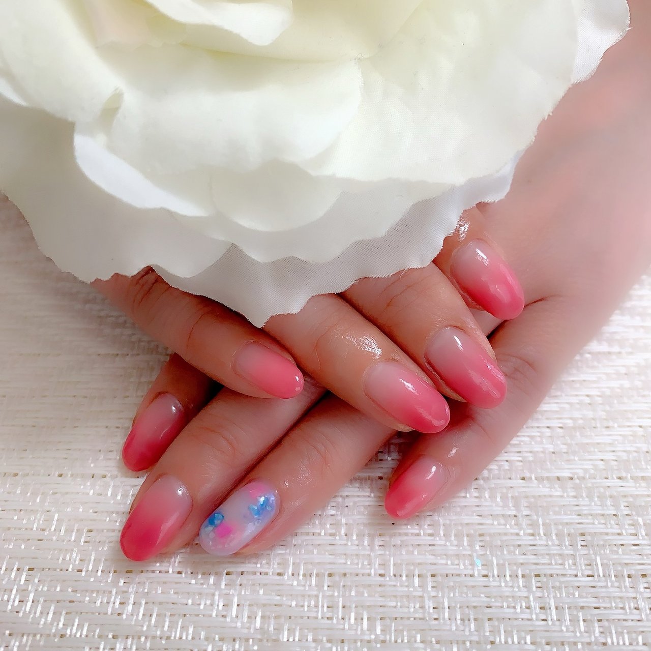 オールシーズン 梅雨 オフィス 女子会 ハンド Emmycherryのネイルデザイン No ネイルブック