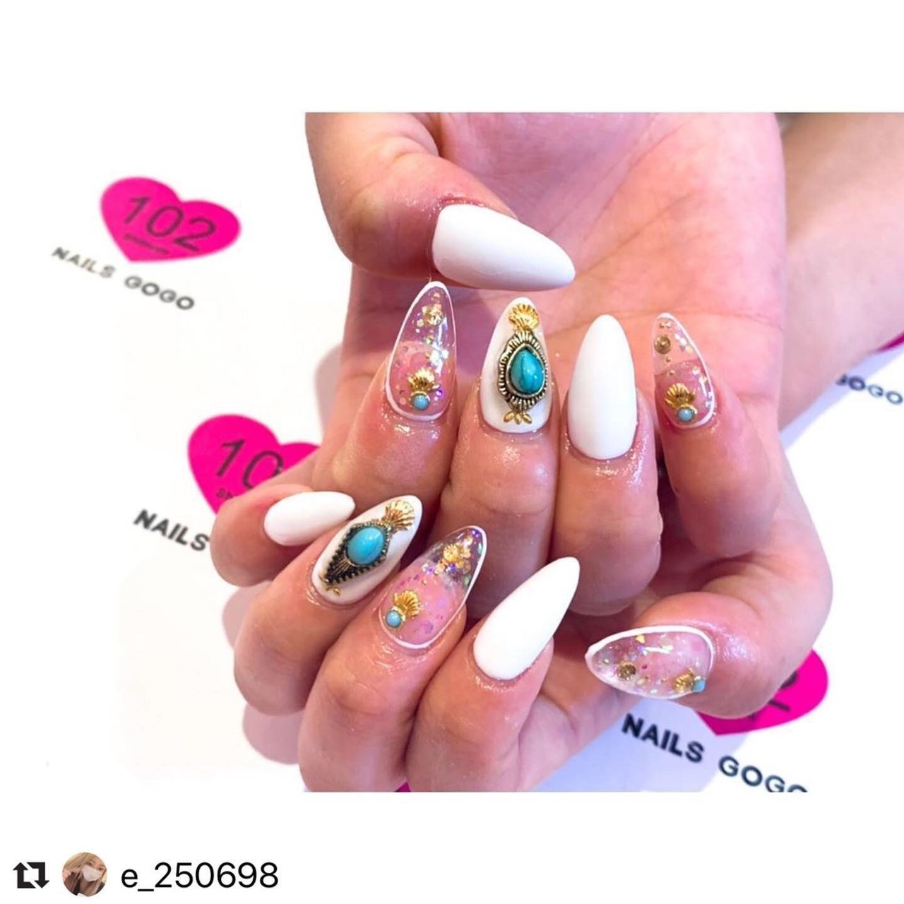 Nailsgogo Shibuya Nailsalonのネイルデザイン No 5361617 ネイルブック