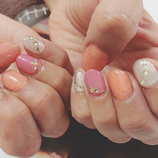 人気順 ポップエレガントのネイルデザイン ネイルブック