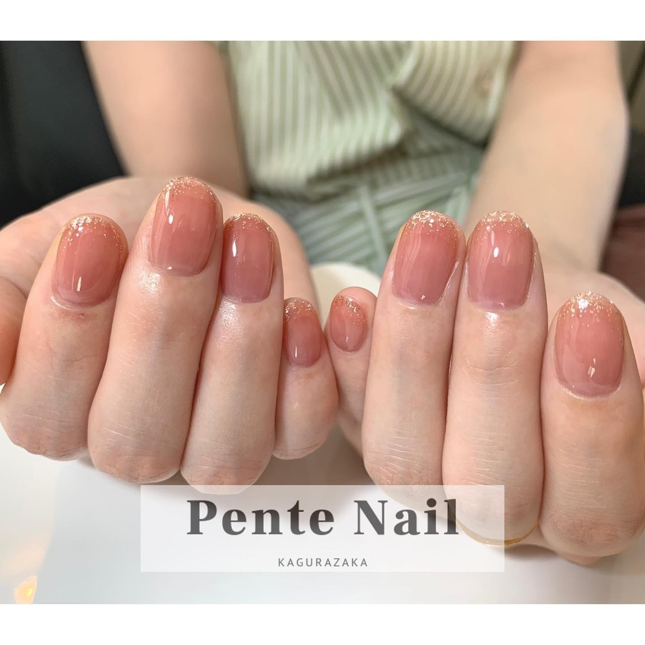 オールシーズン オフィス デート 女子会 ハンド Pente Nailのネイルデザイン No ネイルブック