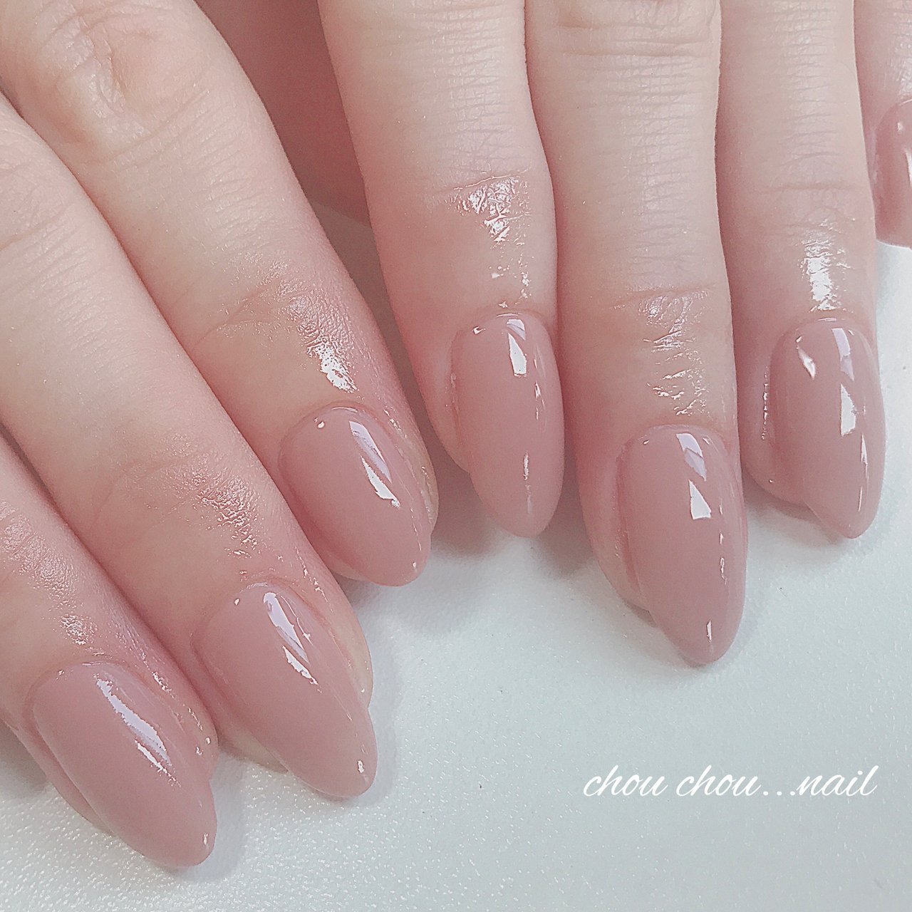 オールシーズン ハンド シンプル ワンカラー Nail Salon Chouchouのネイルデザイン No ネイルブック