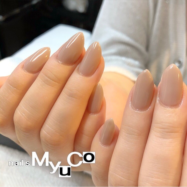 ハンド ワンカラー ミディアム ジェル お客様 Nail S Myuco 荒川区西尾久 Michie のネイル デザイン No ネイルブック