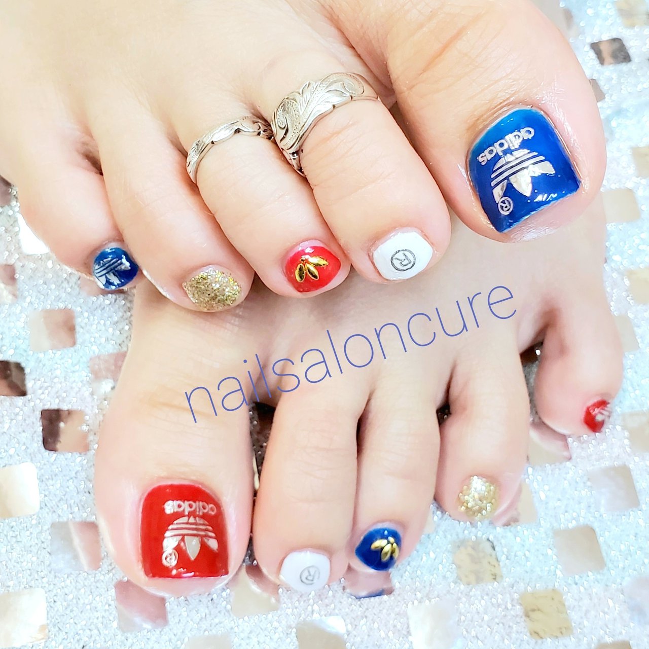 旅行 海 オフィス デート フット Nailsaloncureのネイルデザイン No ネイルブック