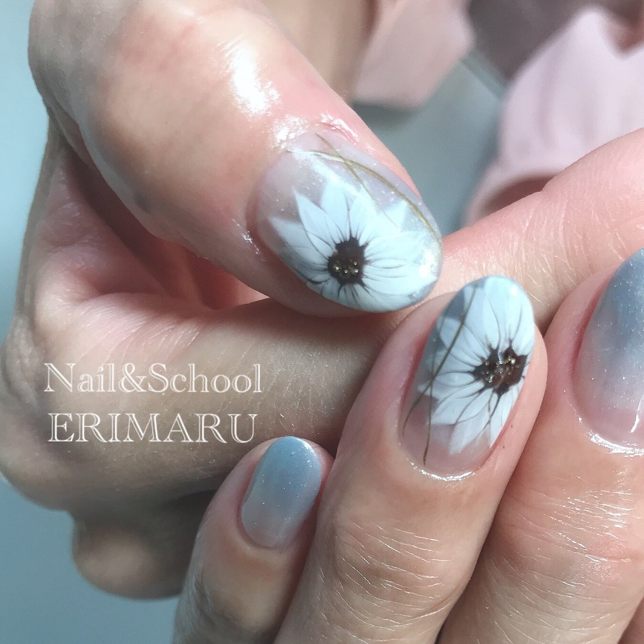 オールシーズン パーティー デート 女子会 ハンド Nailsalon School Erimaruのネイルデザイン No ネイル ブック