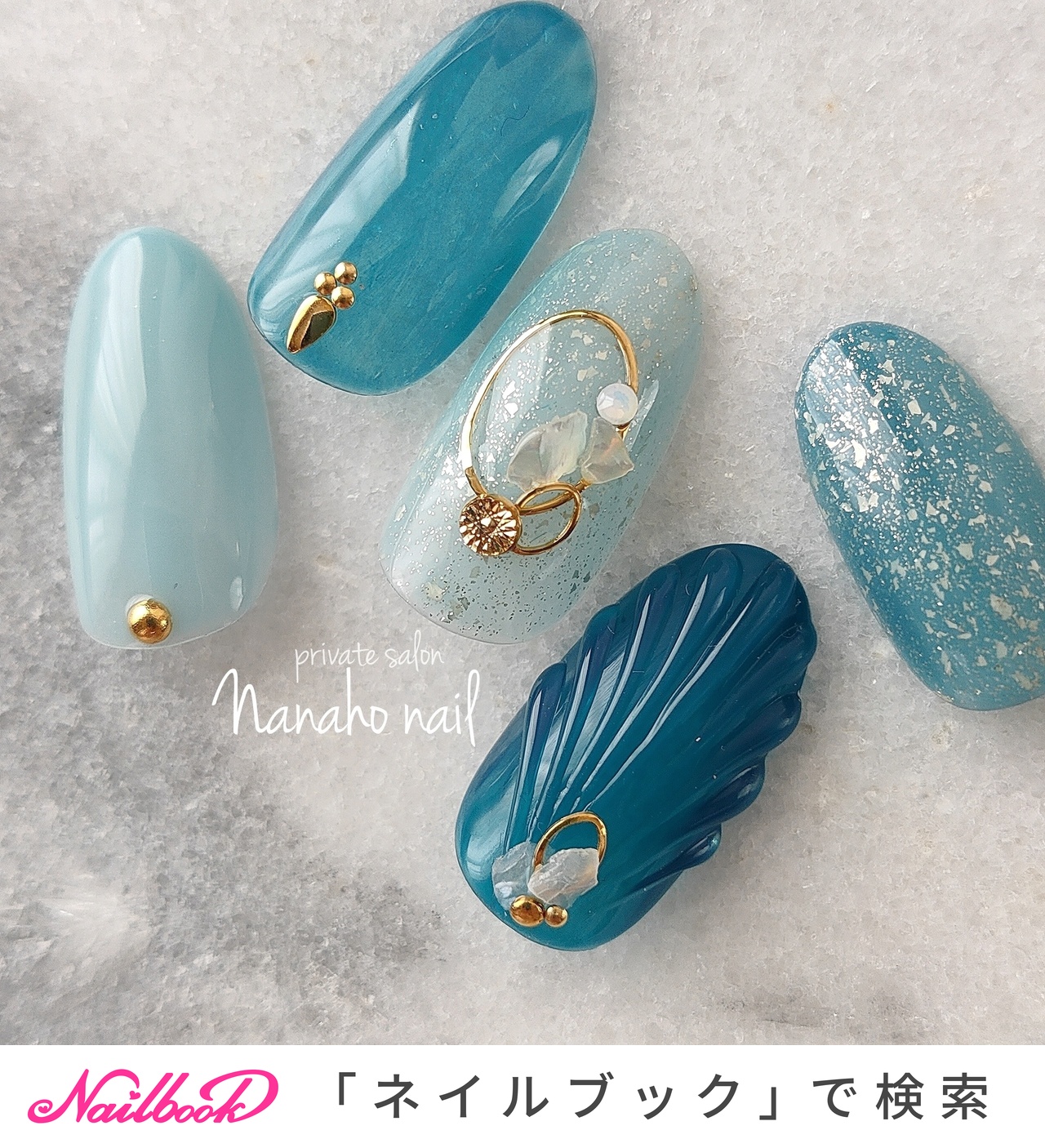 人気順｜#深海ﾈｲﾙのネイルデザイン｜ネイルブック