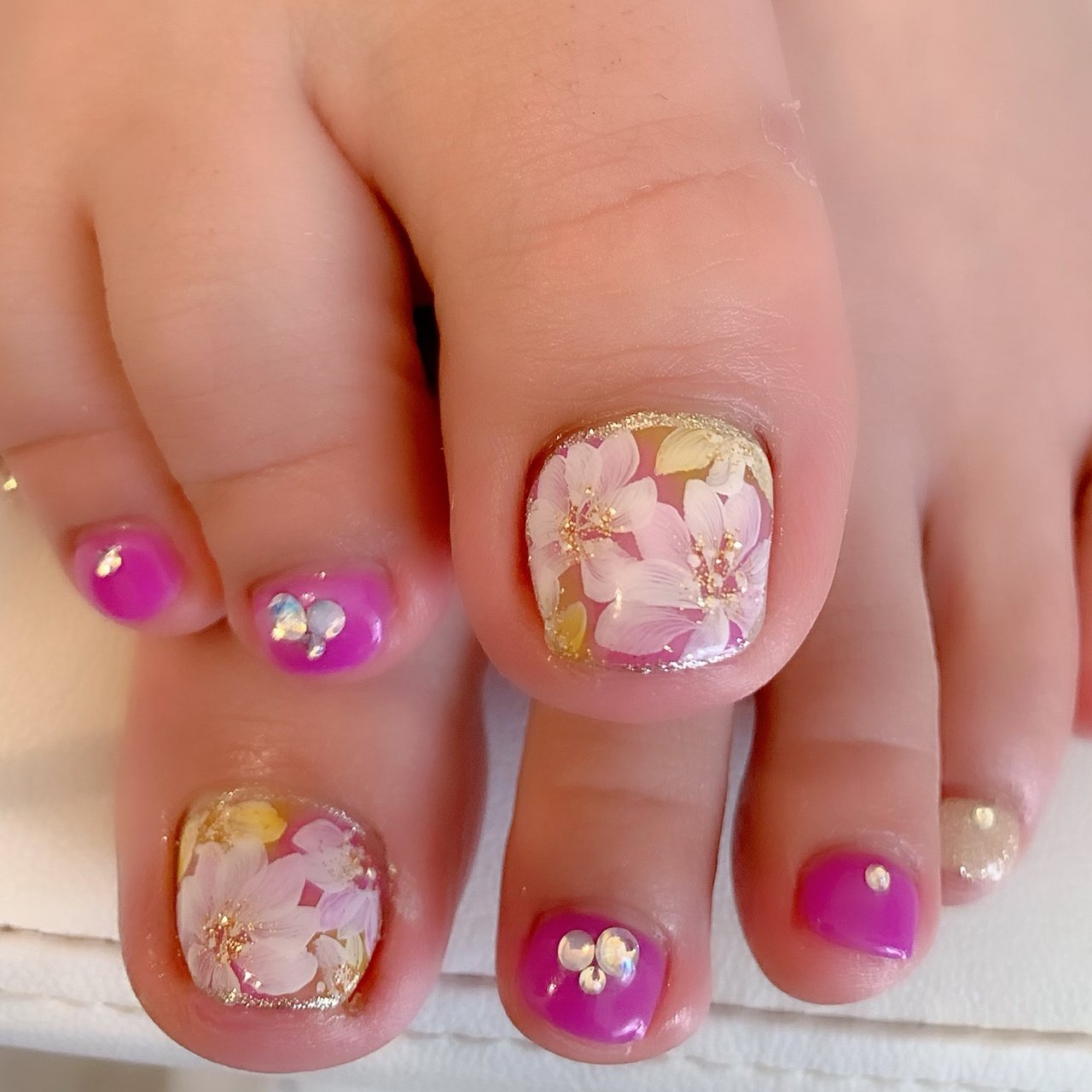 フット Nail Diary ダイアリー のネイルデザイン No 5372086 ネイルブック