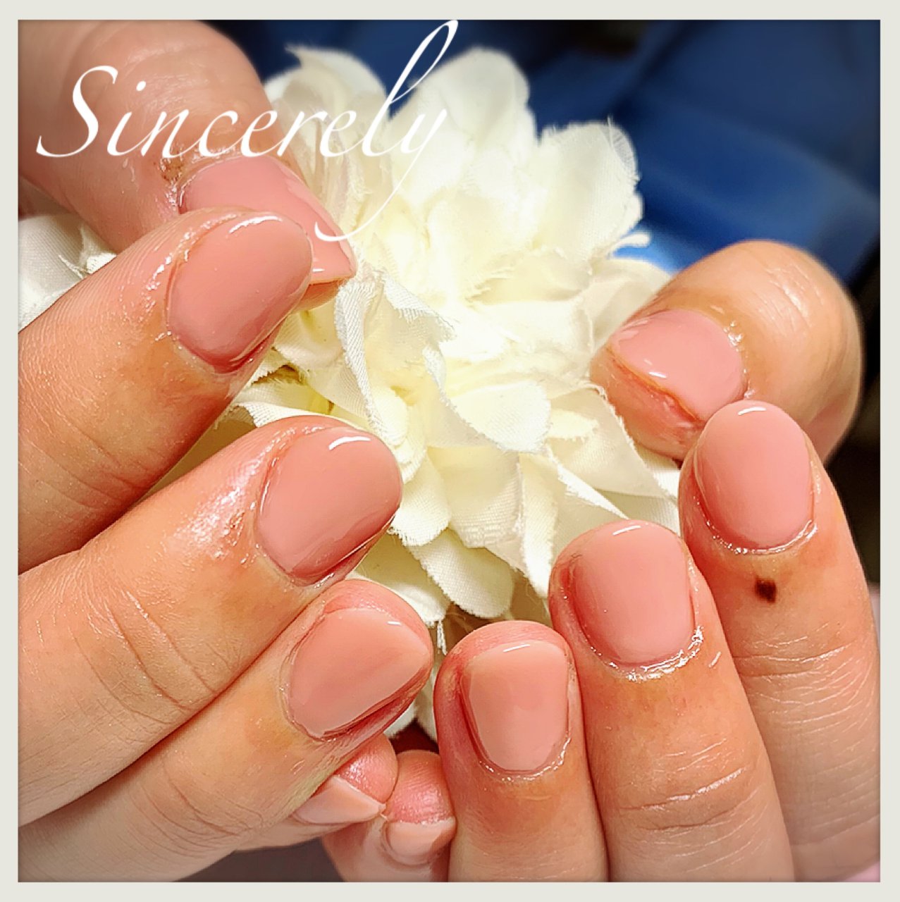 オールシーズン オフィス ブライダル デート ハンド Sincerelyのネイルデザイン No ネイルブック