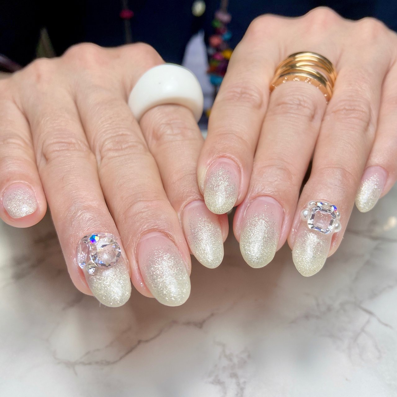 ブライダル パーティー デート 女子会 ハンド さやぷーのネイルデザイン No ネイルブック