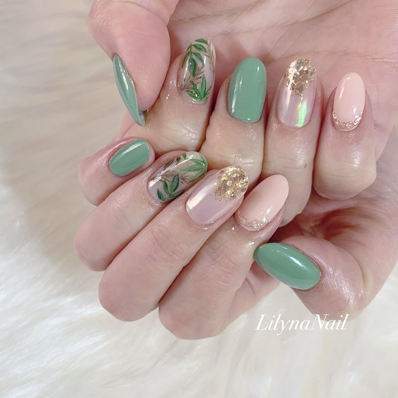 春 夏 海 リゾート ハンド Nailsalon Lilynaのネイルデザイン No 535 ネイルブック