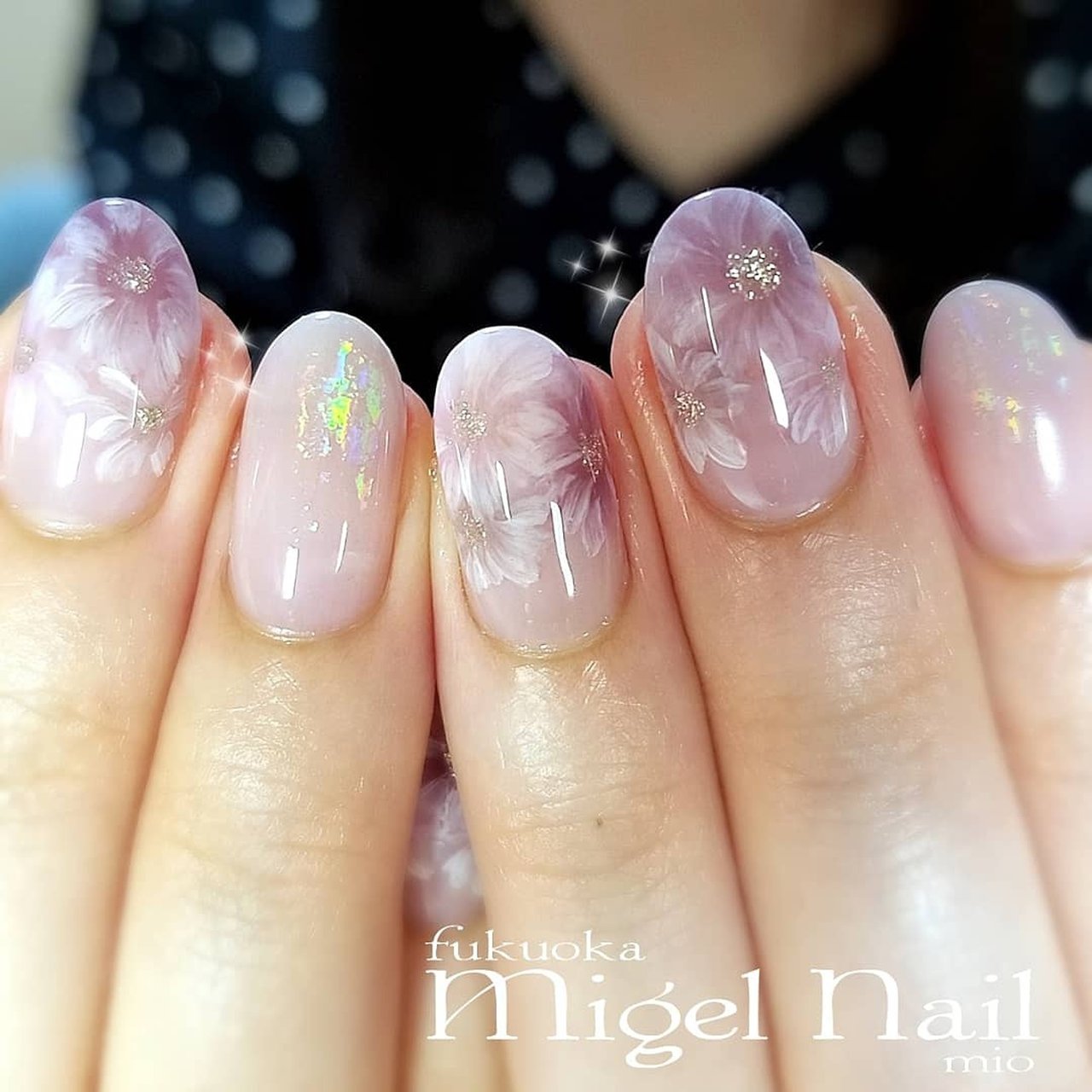 梅雨 リゾート オフィス ハンド シンプル Migel Nailのネイルデザイン No ネイルブック