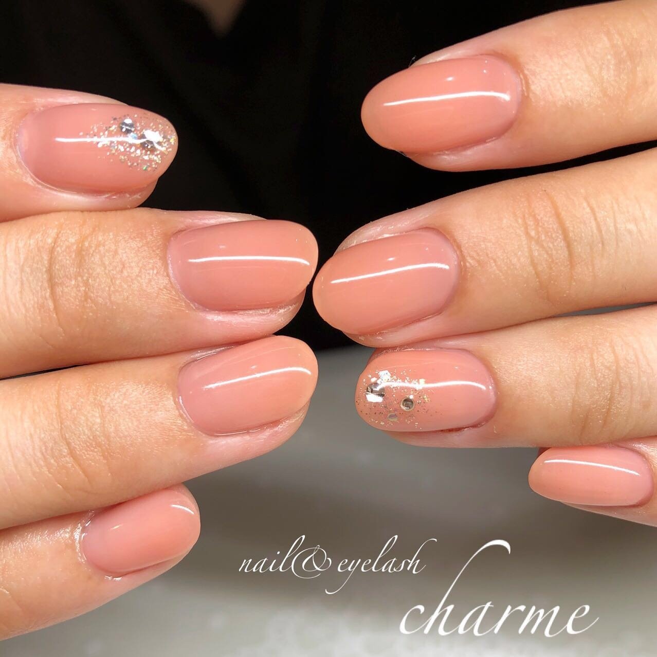 Nail Eyelash Charme 岡山市北区 ネイルサロンのネイルデザイン No 536 ネイルブック