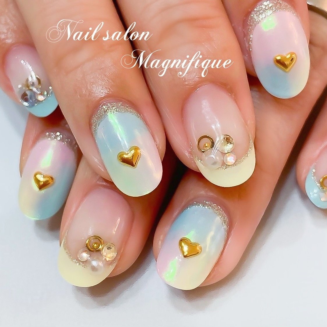 ブライダル パーティー デート 女子会 ハンド Magnifique115のネイルデザイン No ネイルブック