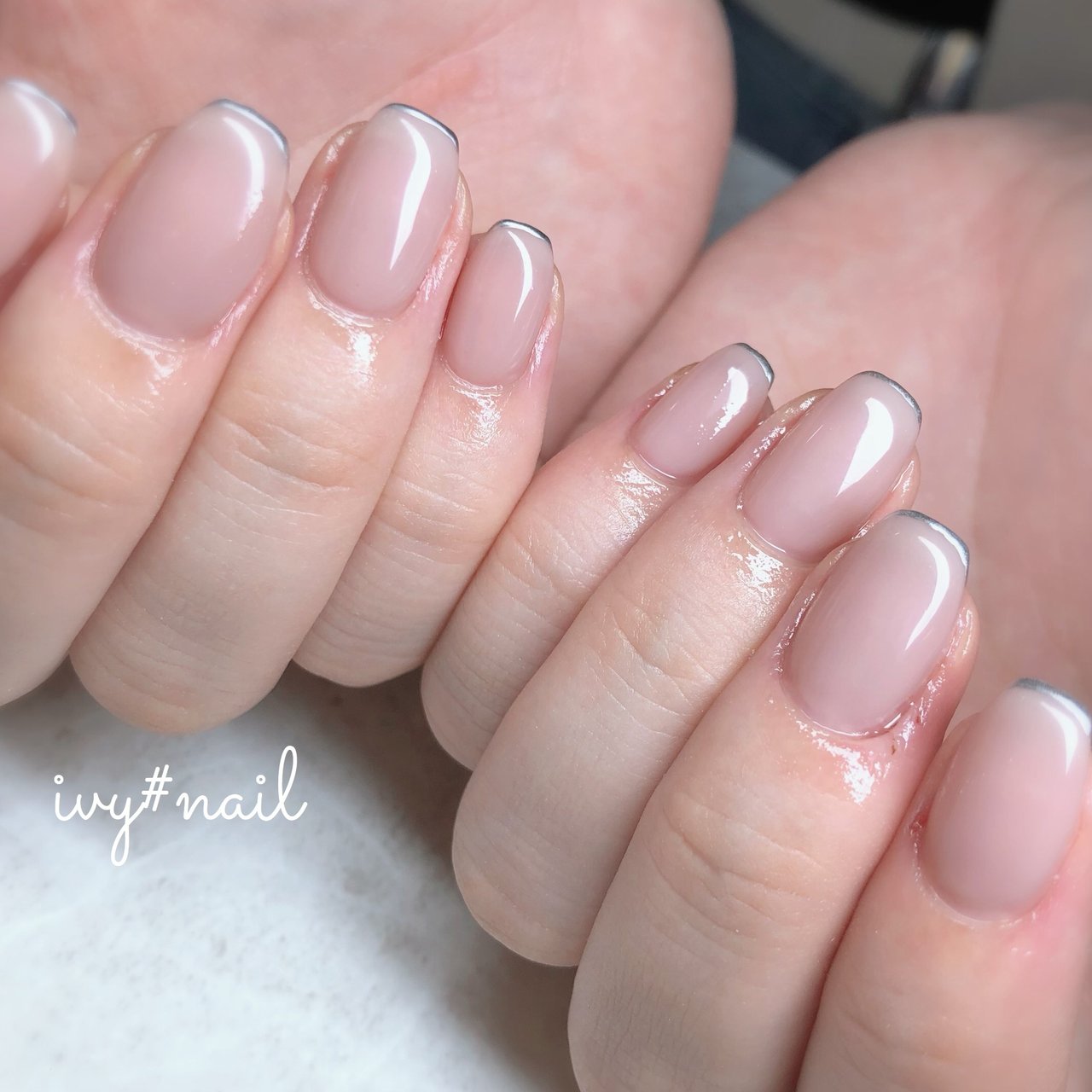 春 夏 オールシーズン ハンド シンプル Ivy Nailのネイルデザイン No ネイルブック