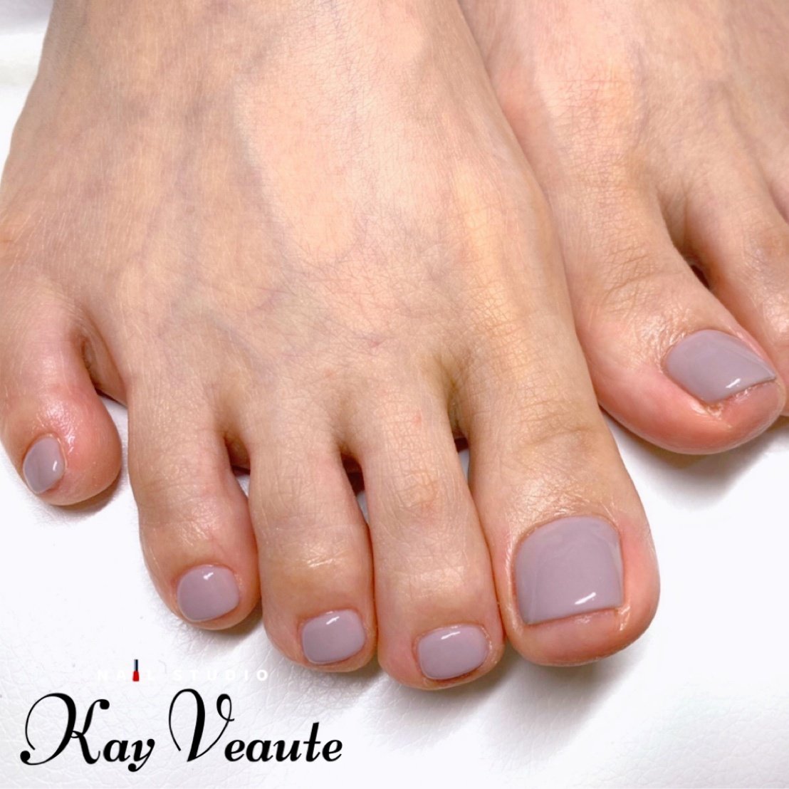 オールシーズン 卒業式 入学式 オフィス フット Nail Studio Kay Veauteのネイルデザイン No 537 ネイルブック