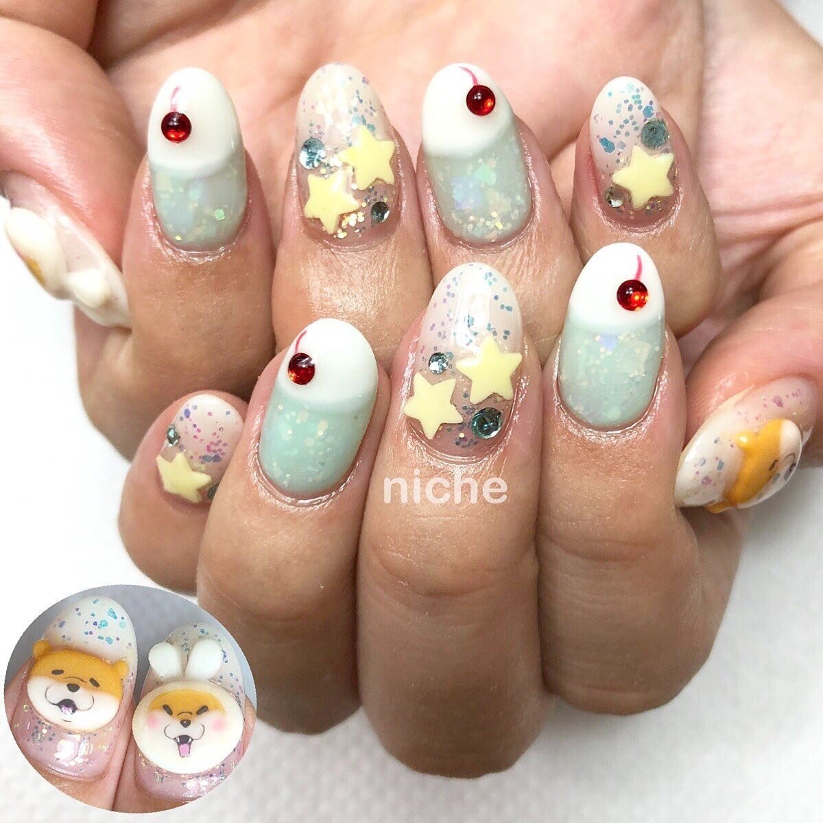 夏 リゾート 女子会 ハンド 変形フレンチ Nailsalonniche ネイルサロンニッチのネイルデザイン No ネイルブック