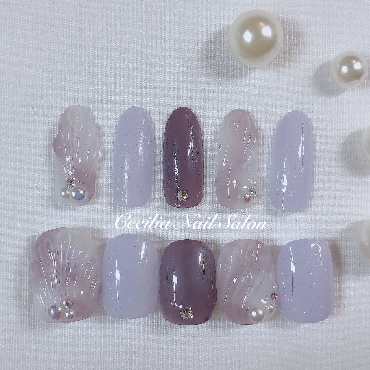 夏 梅雨 海 リゾート フット 赤羽橋 Cecilia Nail Salonのネイルデザイン No ネイルブック