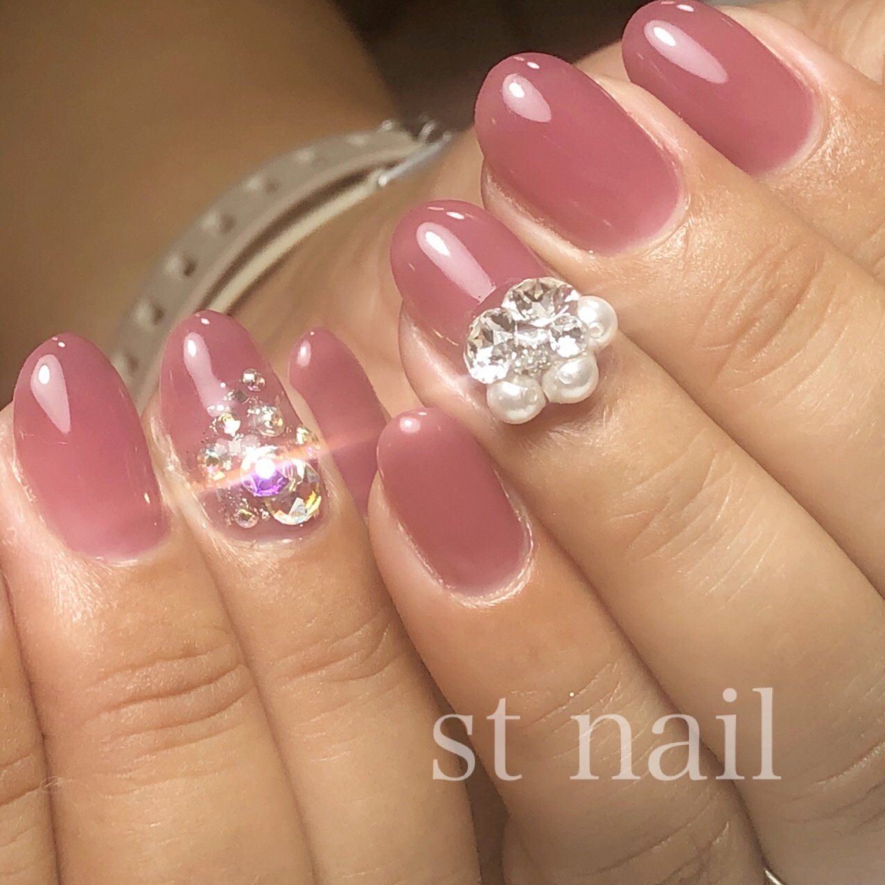 春 夏 秋 冬 ラメ St Nail Stのネイルデザイン No ネイルブック