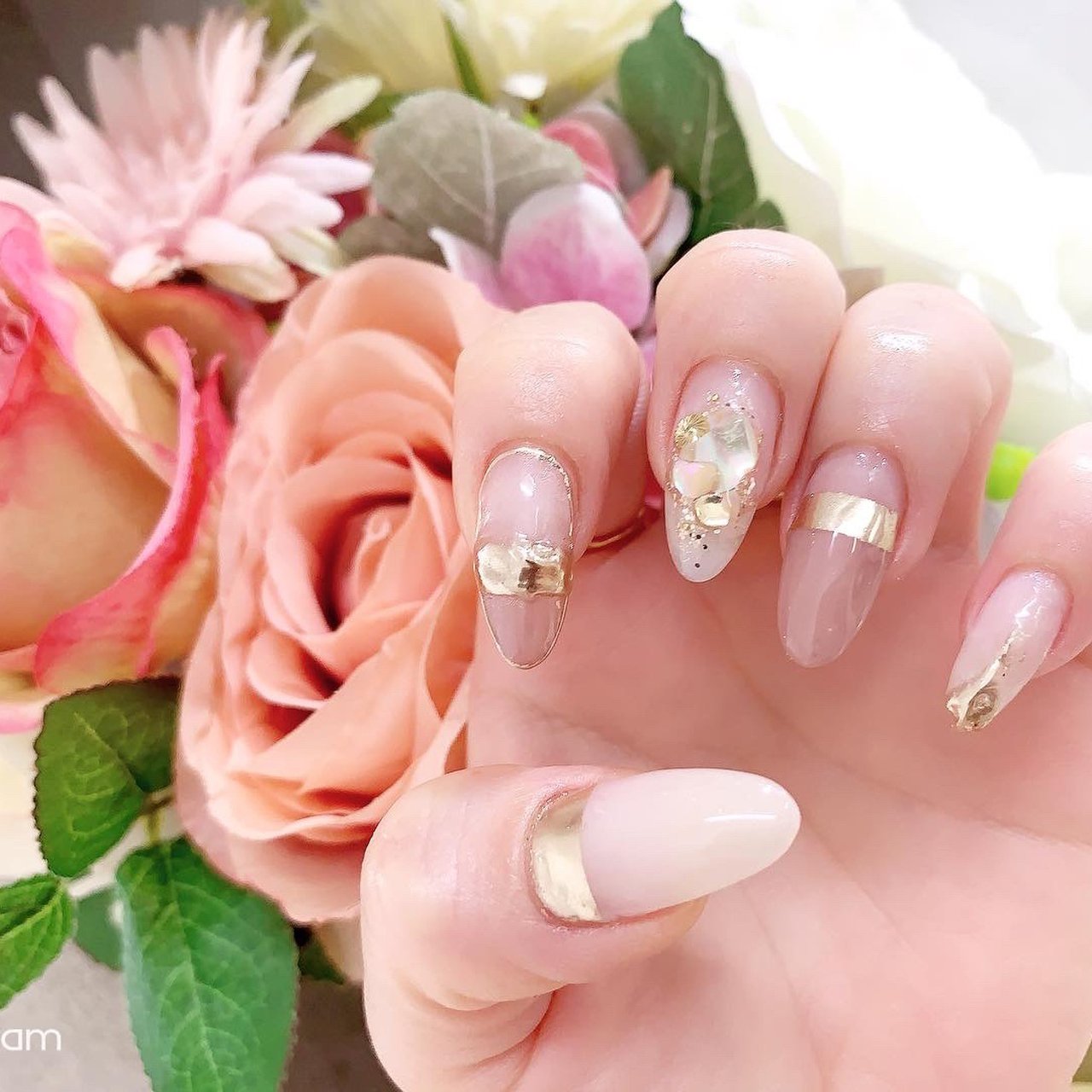 オールシーズン パーティー デート 女子会 ハンド Lilas Nailのネイルデザイン No ネイルブック