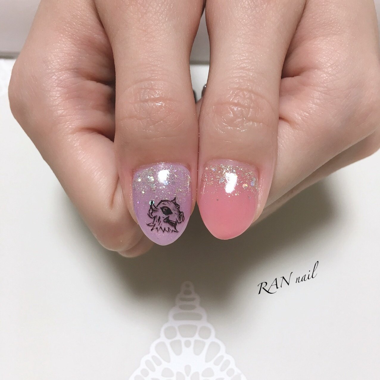 夏 海 オフィス ブライダル ハンド Ran のネイルデザイン No ネイルブック