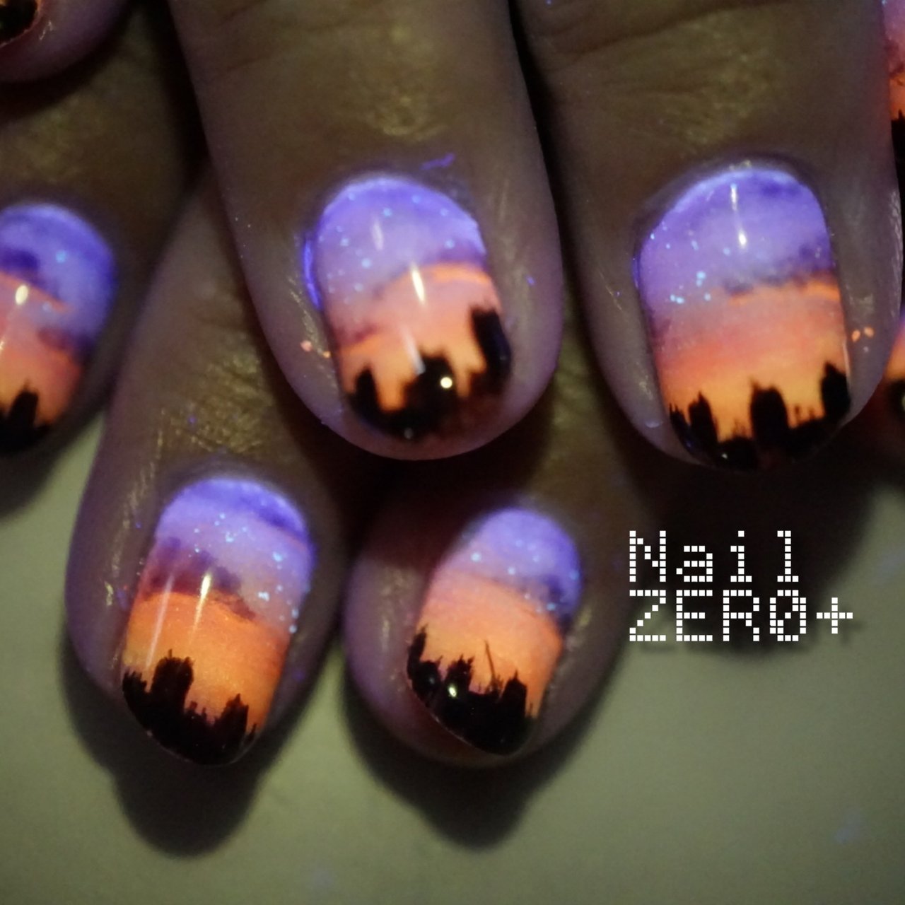 夏 秋 ハンド グラデーション ミディアム 塩見隼人 池袋 ネイルゼロプラスのネイルデザイン No ネイルブック