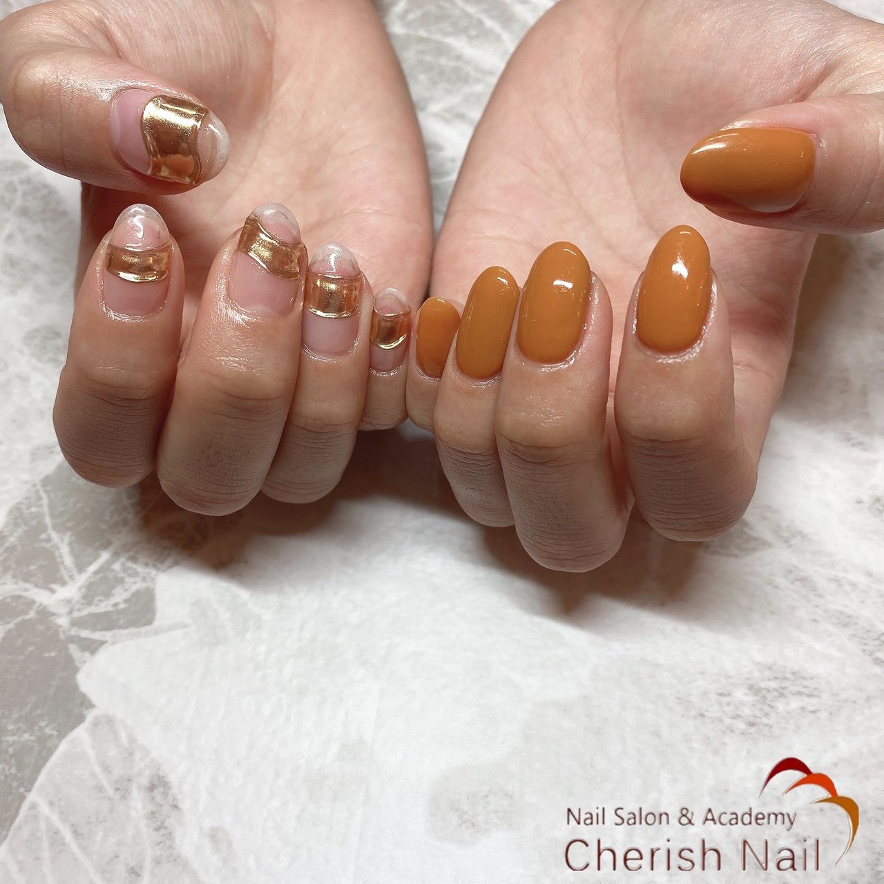 オールシーズン デート 女子会 ハンド ワンカラー 豊橋 Cherish Nail チェリッシュネイル のネイルデザイン No ネイルブック