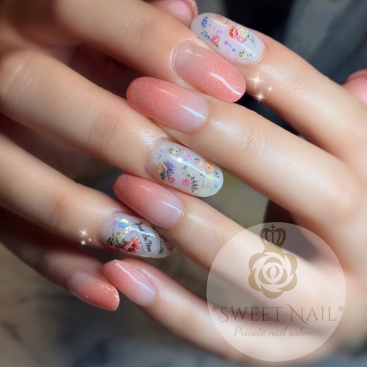 オールシーズン 梅雨 七夕 オフィス ハンド 大阪府八尾市ネイルサロン Sweet Nail のネイルデザイン No ネイルブック