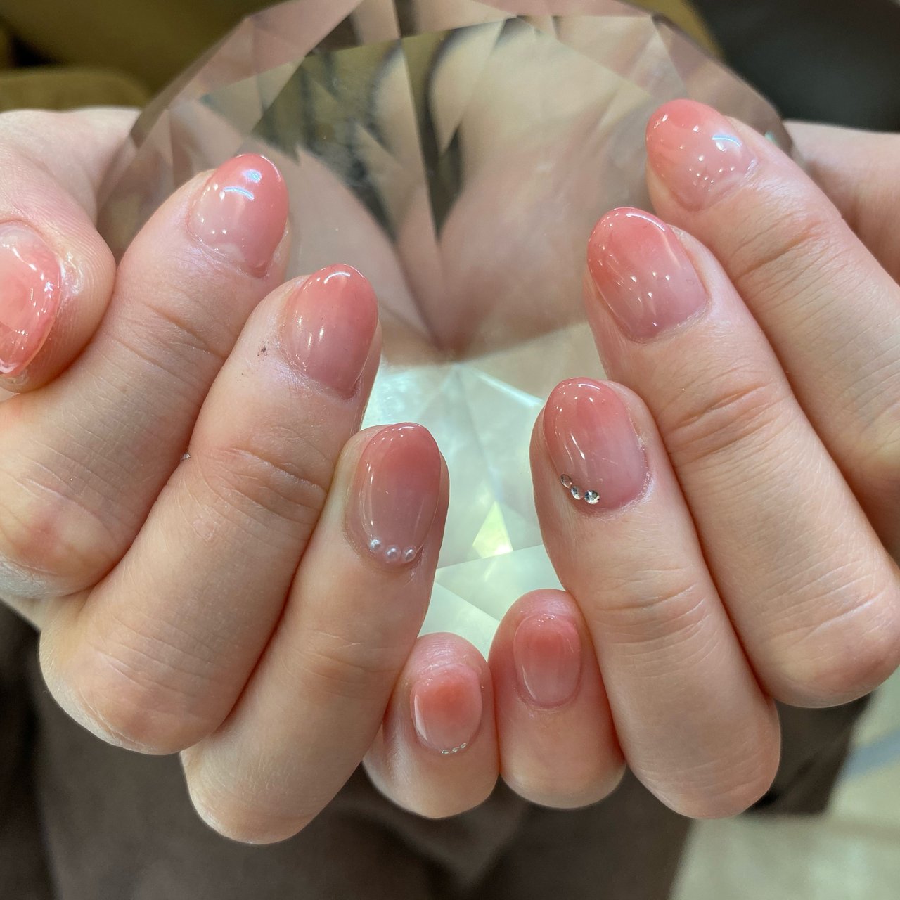 オールシーズン オフィス ハンド シンプル グラデーション Slt 81 Nailのネイルデザイン No ネイルブック