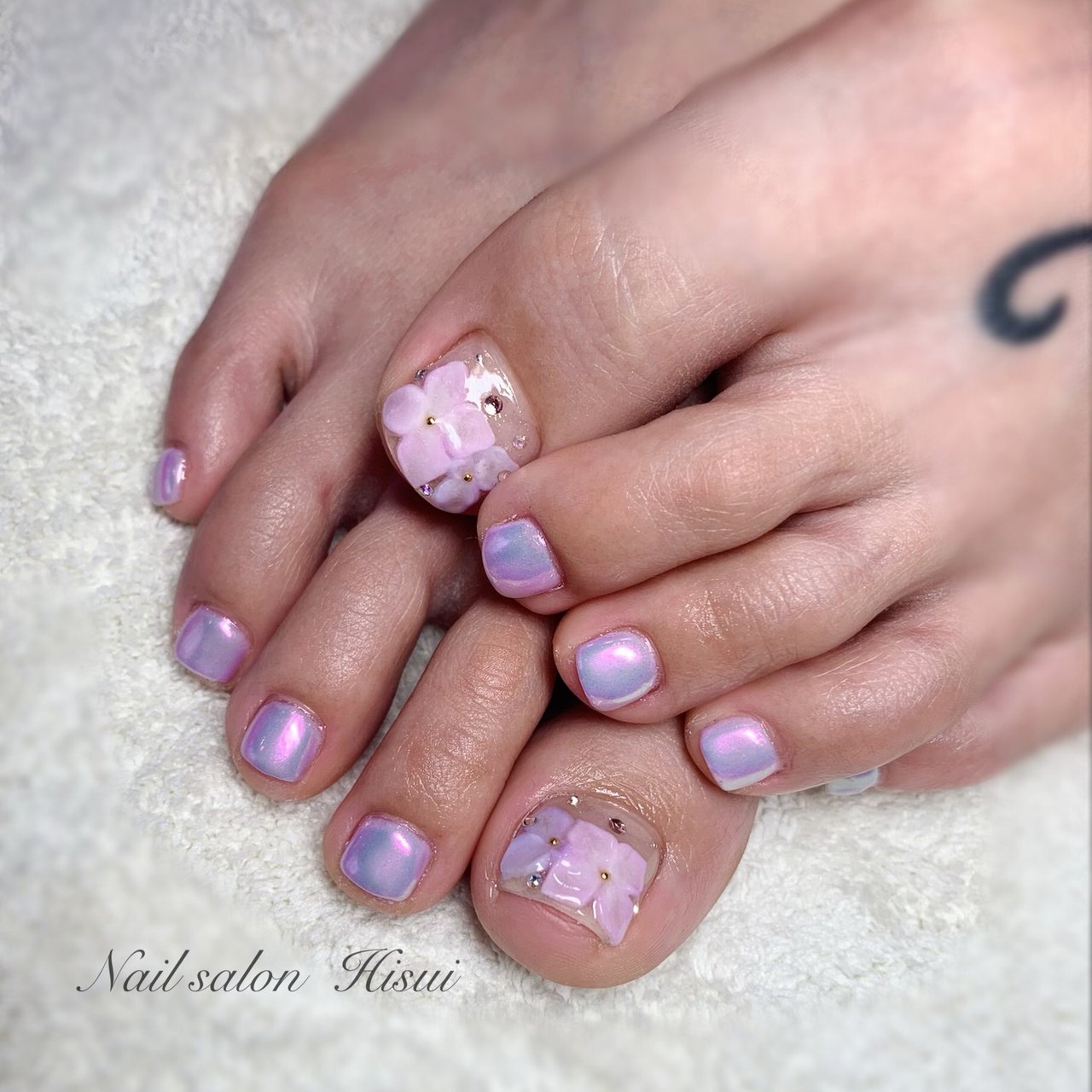 夏 梅雨 シンプル ワンカラー 3d Nail Hisuiのネイルデザイン No ネイルブック
