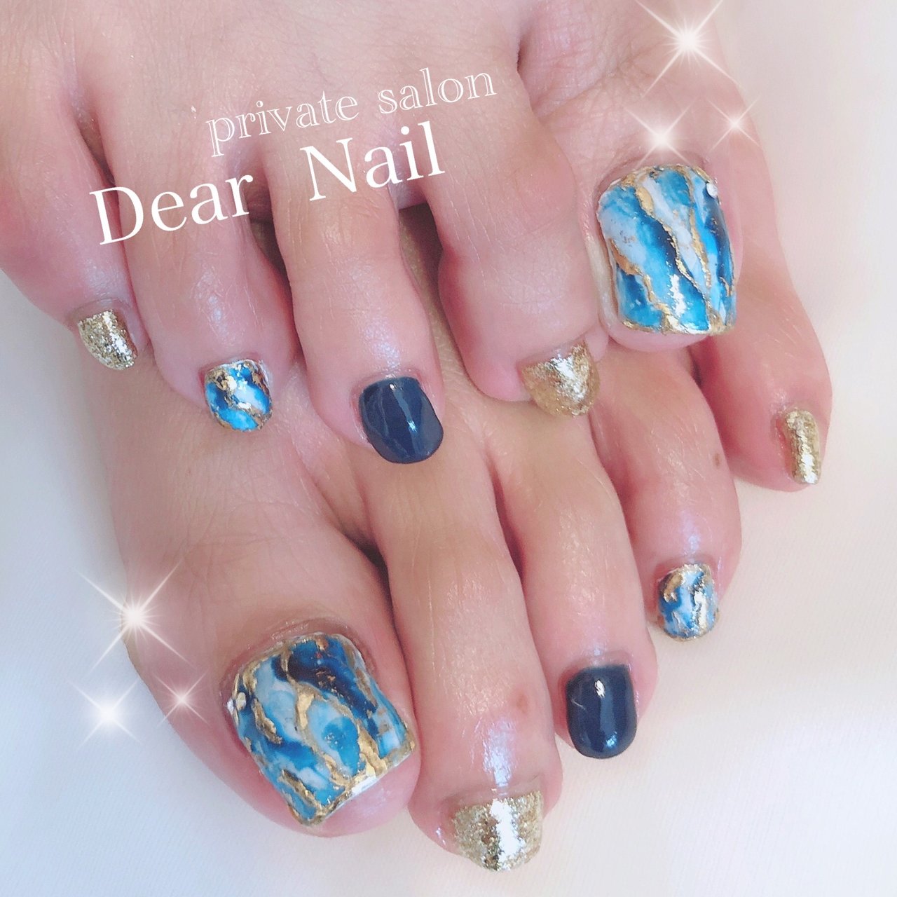 オールシーズン フット ラメ ワンカラー ニュアンス Dearnail39のネイルデザイン No ネイルブック